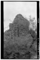 Historic American Buildings Survey Frederick D. Nichols, Photographer August 1937. EXTERIOR VIEW OF SOUTHWEST CORNER - San Gabriel de Guevavi, Santa Cruz River, Nogales, Santa HABS ARIZ,12-NOGAL.V,1-2