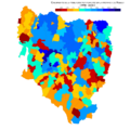Huesca Crecimiento 1998-2008