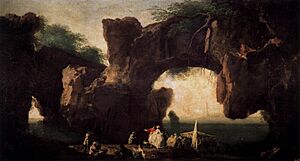Archivo:Joseph Vernet - Seascape, View of Sorrento - WGA24733