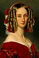 Archivo:Louise of Orléans (Queen of the Belgians) by Winterhalter, 1841 (cropped)