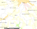 Map commune FR insee code 14322