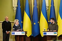 Meeting of the President of Ukraine with the President of the European Commission and the High Representative of the EU for Foreign Affairs and Security Policy 18