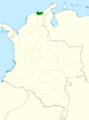 Megascops gilesi map