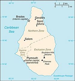 Archivo:Montserrat map - CIA World Factbook 2021