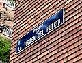 Placa paseo virgen puerto