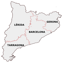 Provincias de Cataluña