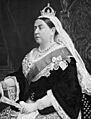 Queen Victoria bw