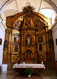 Archivo:Retablo mayor de la iglesia de Olombrada