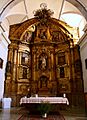 Retablo mayor de la iglesia de Olombrada