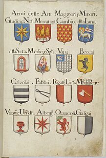 Archivo:Stemmi delle Arti fiorentine, sec. XVIII - san dl SAN IMG-00003045