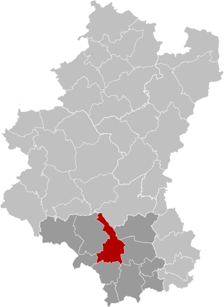 Tintigny Luxembourg Belgium Map
