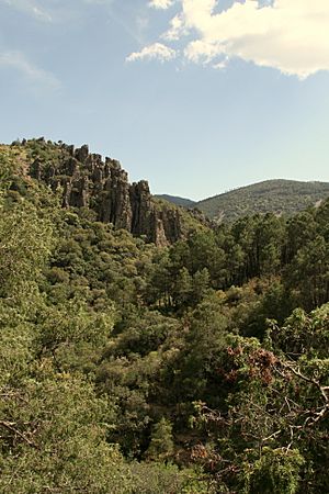 Archivo:Valle del río Batuecas (14 de abril de 2017, Parque Natural de las Batuecas y Sierra de Francia)