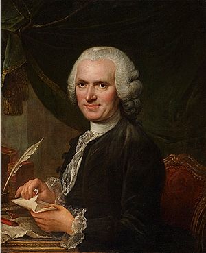 Archivo:'Portrait of Jean-Jacques Rousseau' by François Guérin