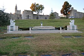 Aimee Semple McPherson grave at Forest Lawn Cemetery in Glendale, California.JPG