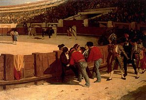 Archivo:Angel Lizcano - La cogida del torero - 1877