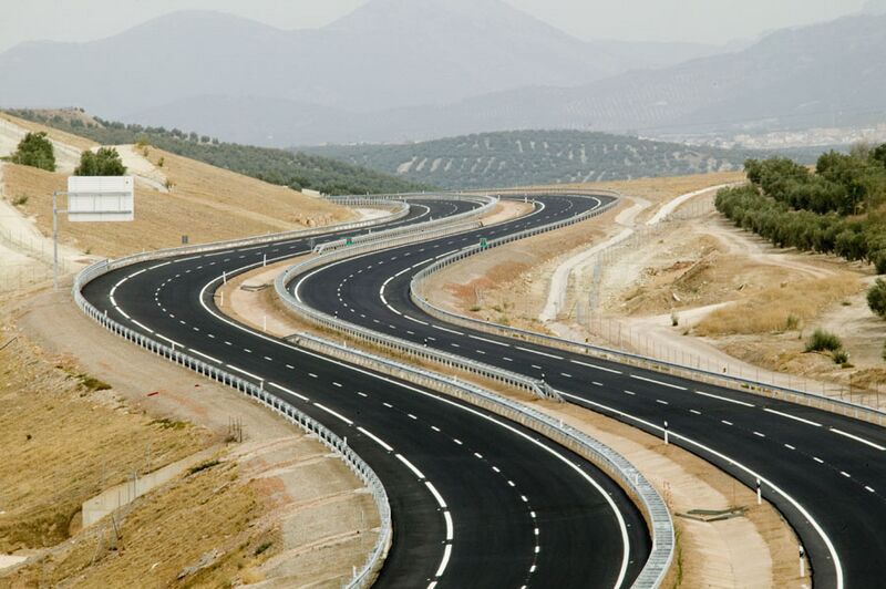 Autovia olivar