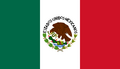 Bandera de México (1934-1968) alterna