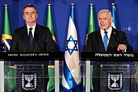 Archivo:Bolsonaro with Israeli Prime Minister Benjamin Netanyahu in Tel Aviv, 31 March 2019
