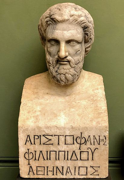 Bust of Aristophanes