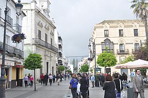 Archivo:Calle Ancha de Sanlucar de Barrameda
