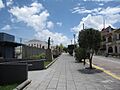 Central plaza in Manatí barrio-pueblo