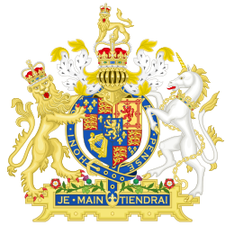 Coat of Arms of England (1694-1702).svg