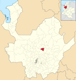 Carolina del Príncipe ubicada en Antioquia