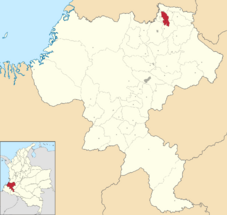 Colombia - Cauca - Guachené.svg