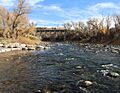Eagle River in Eagle Colorado