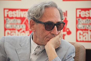 Franco Battiato at the Festival Gaber 2010 press conference.jpg
