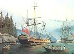 Archivo:HMS Discovery 1789 Vancouver