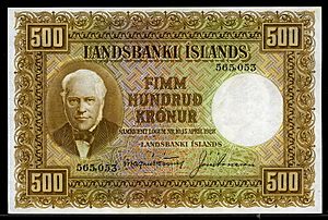 Archivo:Iceland 500 Kronur banknote of 1928