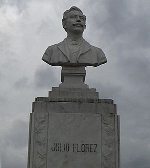 Archivo:Julio Florez busto