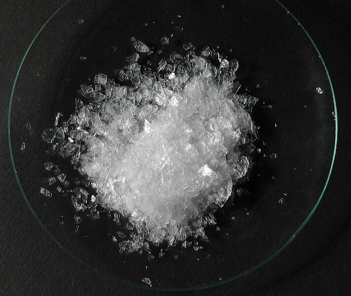KClO3 (grobkristallin)