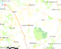 Map commune FR insee code 03153