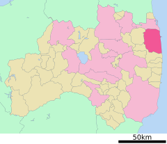 Minamisoma in Fukushima Prefecture Ja.svg