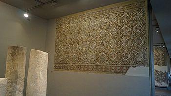 Archivo:Mosaico de la villa romana de Liédena
