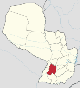 Paraguari in Paraguay.svg