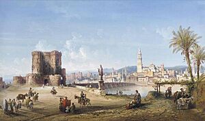 Archivo:Puente romano, Córdoba - Carlo Bossoli
