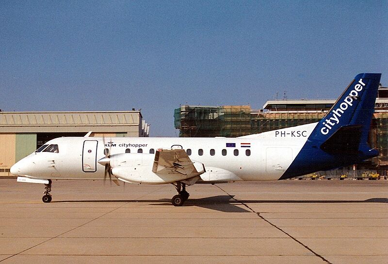 Saab 340B, KLM Cityhopper AN0230171