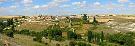 San Llorente desde el Camino Roa. Valle del Cuco.