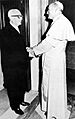 Sandro Pertini e Papa Giovanni Paolo II