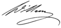 Signature of William II of the Netherlands (1848)