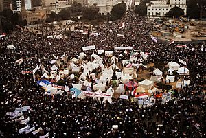 Archivo:Tahrir Square on November 27 2012 (Morning)