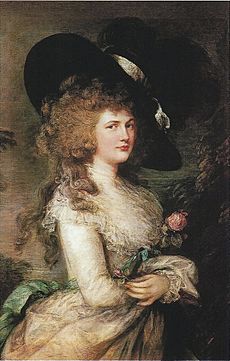 Archivo:Thomas Gainsborough Lady Georgiana Cavendish