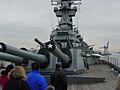 USSNewJersey looking aft