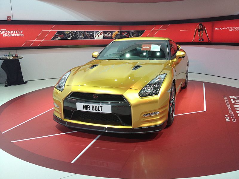 Usain Bolt Nissan GT-R (8404168010)
