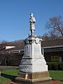 Veterans' monument in Darlington, Pennsylvania