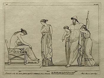 Archivo:(26) Flaxman Ilias 1795, Zeichnung 1793, 184 x 248 mm
