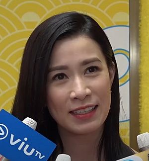 Archivo:【娛樂】俾美顏濾鏡嚇親 佘詩曼：我唔適合尖下巴 2019-01-17
